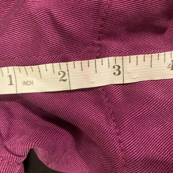 NWT White House Black Market, The 5" Short, Twill Lace Up, Color Gypsy, Size 4P - Picture 14 of 15